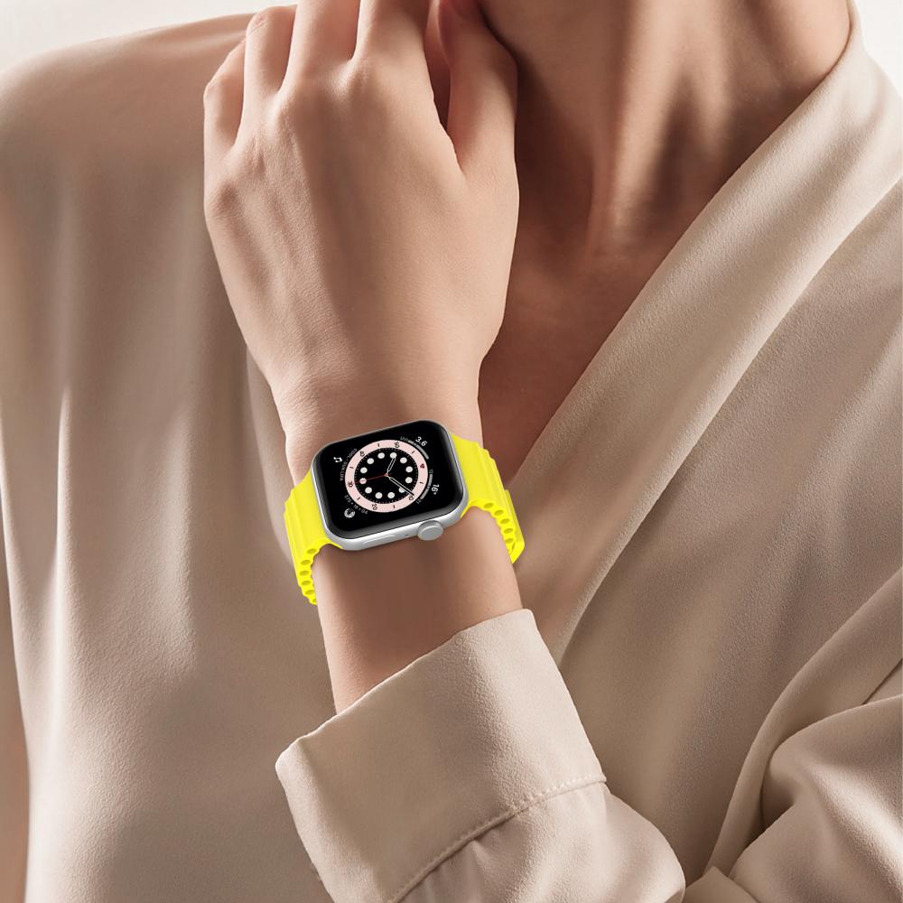 ColorPop Apple Watch 42/41/40/38 mm Armband Ocean Wave Gul