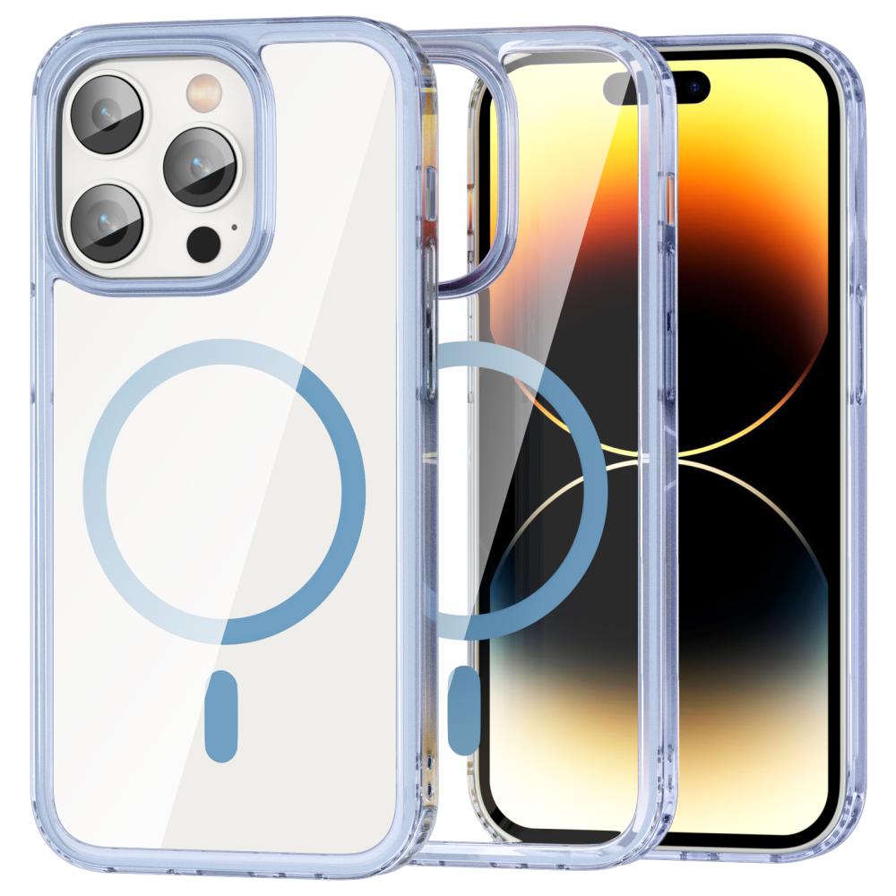 ColorPop ColorPop iPhone 14 Pro Skal CH MagSafe Transparent/Ljus Blå