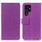  Samsung Galaxy S22 Ultra Fodral PU Läder Lila