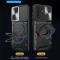  Samsung Galaxy A37 5G Skal CamShield Kickstand Hybrid Svart