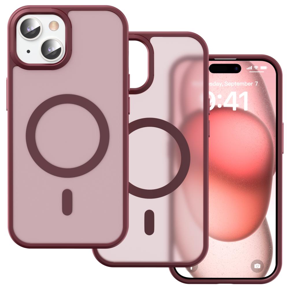 ColorPop ColorPop iPhone 15 Skal CH MagSafe Matt Röd