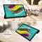  Samsung Galaxy Tab A 10.1 2019 - Tri-Fold Fodral - Mörk Blå