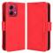  Motorola Moto G84 5G Fodral Med Avtagbart Kortfodral Röd