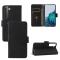  Samsung Galaxy S22 Fodral Skin Touch Läder Svart