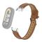  Xiaomi Smart Band 10/9/8 Armband Äkta Läder Litchi Brun