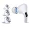 Tech-Protect Tech-Protect 3-PACK Öronpluggar / Earbuds AirPods Pro 1/2 Vit