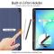 DUX DUCIS DUX DUCIS Galaxy Tab S10 FE Plus Fodral DOMO Tri-Fold Blå