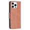  iPhone 15 Pro Fodral Shark Solid Läder Brun