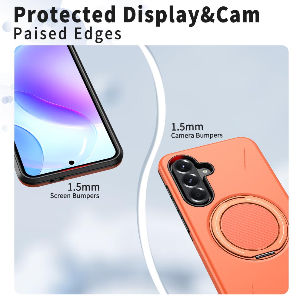  Samsung Galaxy A27 5G Skal Magsafe Kickstand Orange
