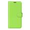  Xiaomi Redmi 14C Fodral Litchi Läder Grön