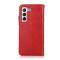 KHAZNEH KHAZNEH Samsung Galaxy S22 Plus Fodral Magnetisk Mässing Röd