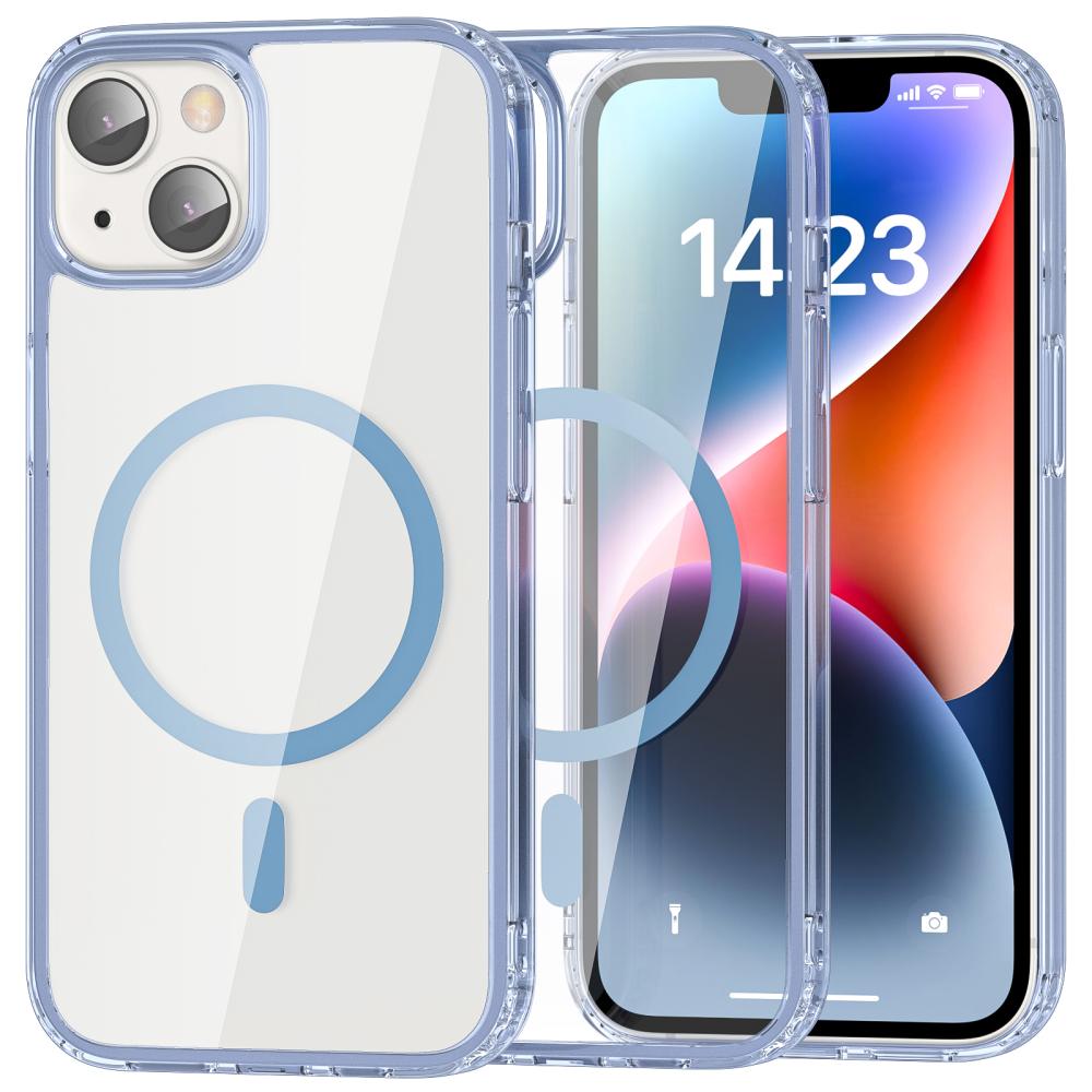 ColorPop ColorPop iPhone 14 Skal CH MagSafe Transparent/Ljus Blå
