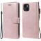  iPhone 13 - Solid Plånboksfodral - Roséguld