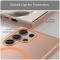  Samsung Galaxy S23 Ultra Skal MagSafe Slim Matt Orange