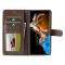 LC.IMEEKE LC.IMEEKE Samsung Galaxy S23 Plus Fodral Läder Brun