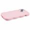  iPhone 14 Mobilskal Wavy Ljus Rosa