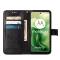  Motorola Moto G04 4G/G24 4G Butterfly Fodral Svart