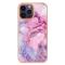  iPhone 16 Pro Max Skal TPU Marmor Rosa