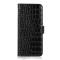  Xiaomi 13 5G Fodral Krokodil Textur Läder Svart