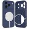 Tech-Protect Tech-Protect iPhone 17 Pro Max Skal MagSafe Silicone Deep Blue