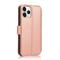  iPhone 12 / 12 Pro - Retro Plånboksfodral - Roséguld