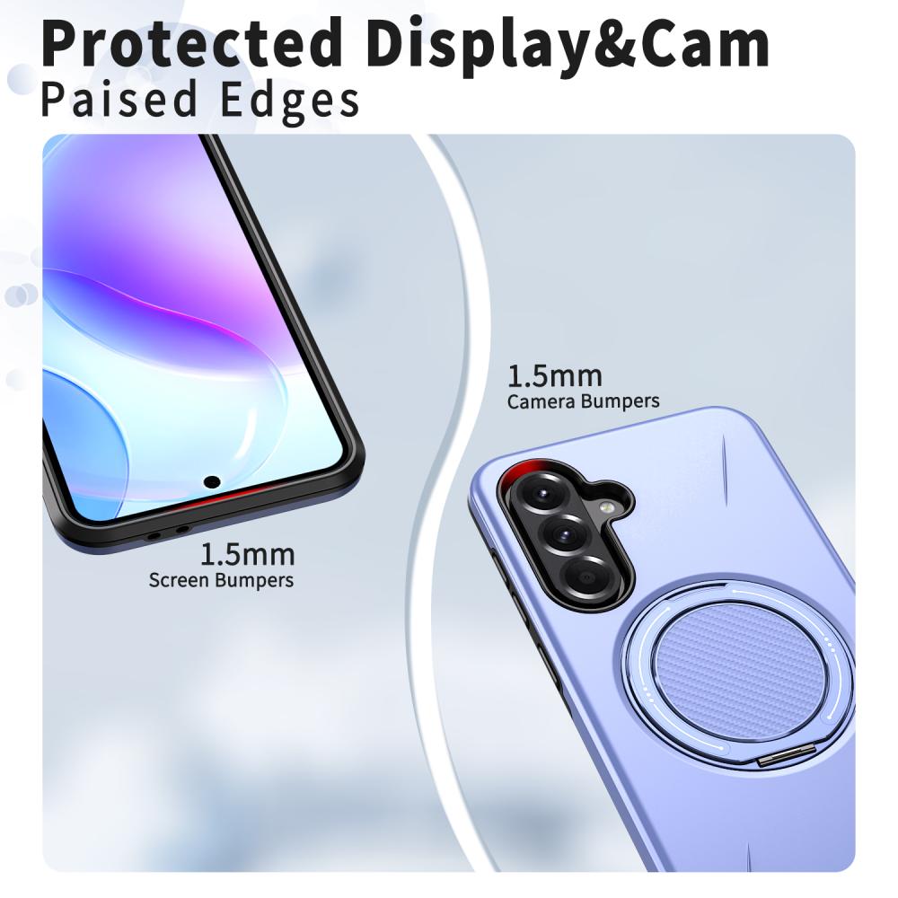  Samsung Galaxy A27 5G Skal Magsafe Kickstand Lila