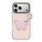 DUX DUCIS DUX DUCIS iPhone 18 Pro Max/17 Pro Max Skal PU-Läder Fjäril Ljus Rosa