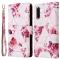 Samsung Galaxy A17 / A26 Fodral Läder Marmor Rosa