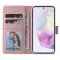  Samsung Galaxy A17 / A26 Fodral Läder Marmor Rosa