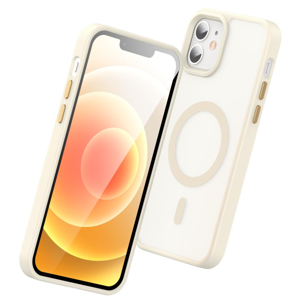 ColorPop ColorPop iPhone 12/12 Pro Skal CH MagSafe Matt Off White