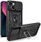  iPhone 14 Skal Armor Hybrid Ring CamShield Svart