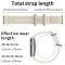 ColorPop Apple Watch 42/41/40/38 mm Armband Ocean Wave Starlight