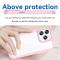  iPhone 14 Pro Max Skal Akryl/TPU Transparent/Rosa