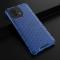  Xiaomi Mi 11 - Armor Honeycomb Textur Skal - Blå