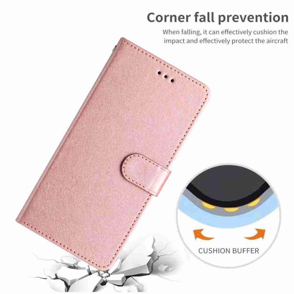  Sony Xperia 10 VII Fodral Läder Roséguld