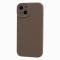  iPhone 15 Skal Liquid Silikon Khaki