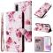  Samsung Galaxy A17 / A26 Fodral Läder Marmor Rosa