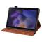  Samsung Galaxy Tab A8 10.5 (2021) Fodral Tryckt Flower Brun