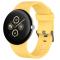  Google Pixel Watch 4 / 3 45 mm Armband Silikon Gul