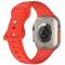 ColorPop Silikon Armband Butterfly Apple Watch 42/44/45/46/49 mm (M/L) Röd