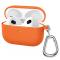  AirPods 3 Skal Silikon Med Krok Orange