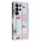  Samsung Galaxy S26 Ultra Fodral Med Tryck Flamingos