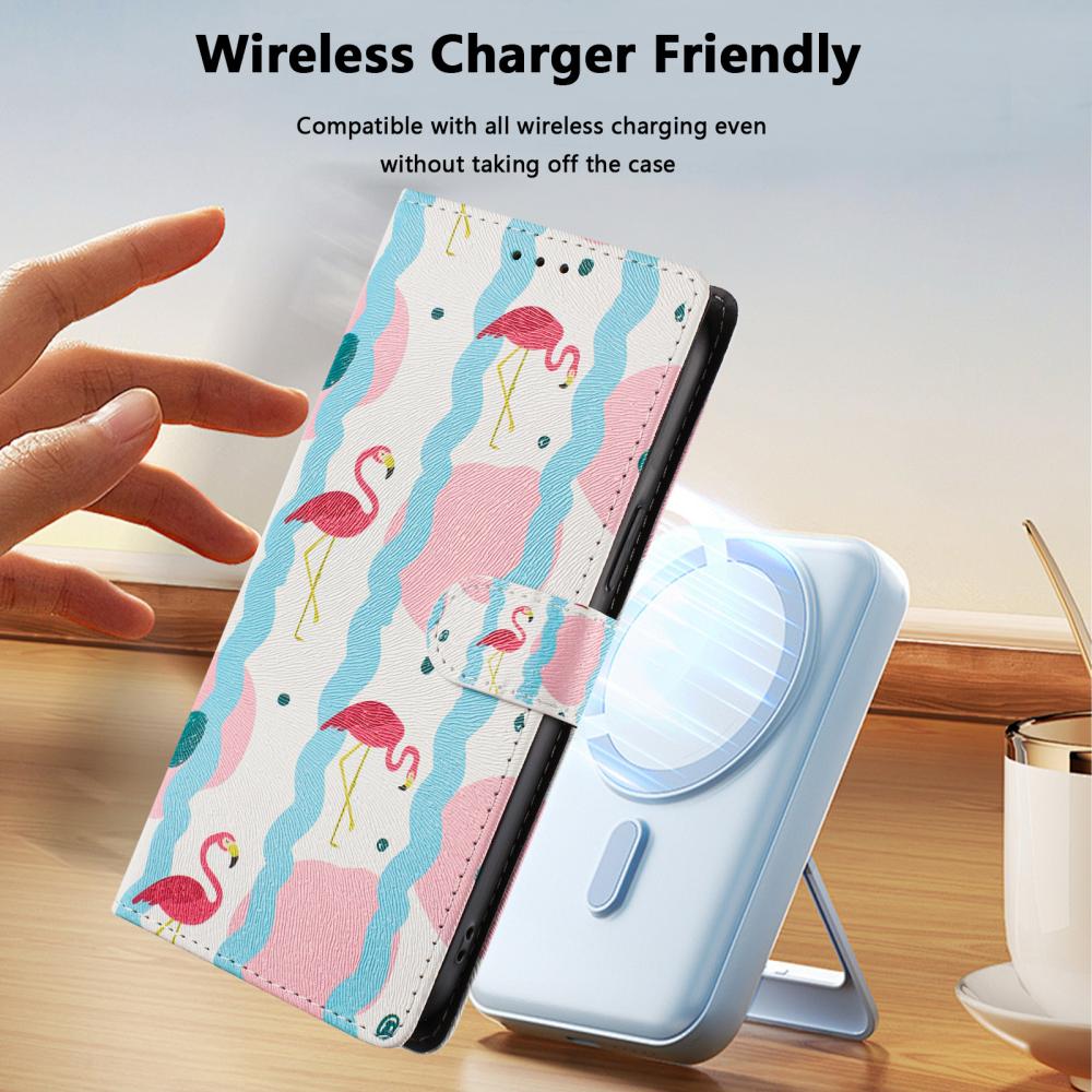  Samsung Galaxy S26 Ultra Fodral Med Tryck Flamingos