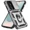  Samsung Galaxy S26 Ultra Skal CamShield Ring Hybrid Silver