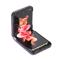  Galaxy Z Flip 3 Fodral Med 2 Kortfack Svart