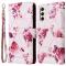  Samsung Galaxy S24 FE Fodral Marmor Rosa
