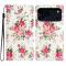  iPhone 17 Pro Max Fodral Med Tryck Rosa Blommor