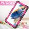  Galaxy Tab A8 10.5 Skal Shockproof Hybrid Kickstand Strap