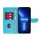  Motorola Moto G13 / G23 / G53 5G Fodral Solid Läder Blå