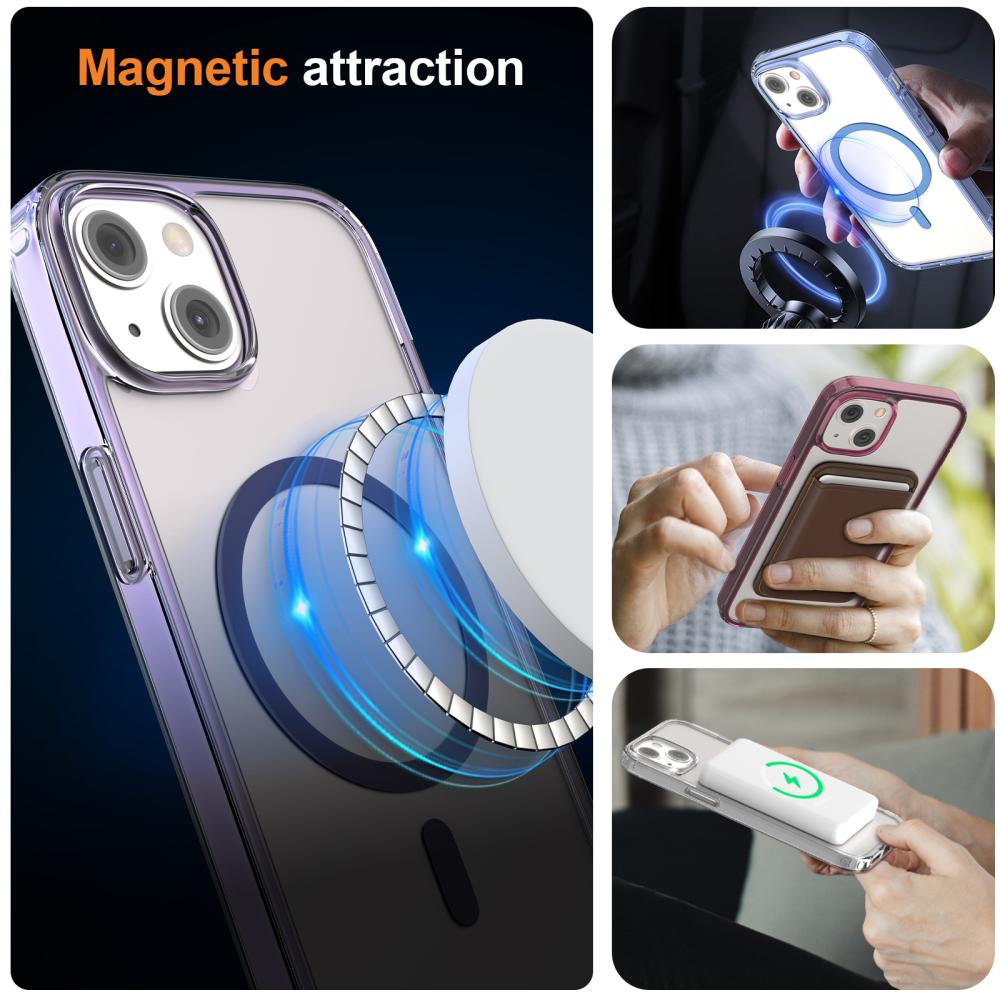 ColorPop ColorPop iPhone 13 Skal CH MagSafe Transparent/Ljus Blå